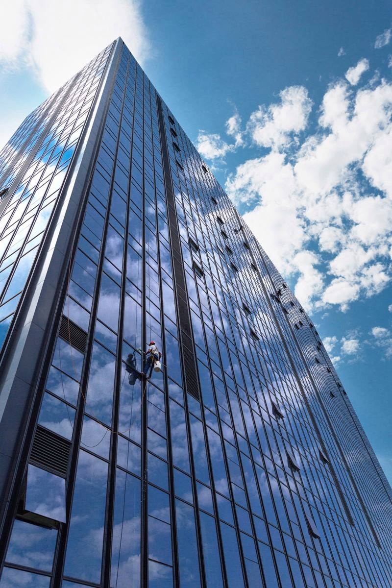 邯郸县玻璃外墙清洗